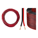 Cable Polarizado Rojo Y Negro 2 X 0,75mm  X Rollo 20mts. Ov 