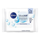 Nivea Toallitas Desmaquillantes 4 En 1 Micellair 25 Unids