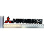 Emblema Mitsubishi Lancer Persiana Trebol Mediano 5.5 Cm