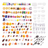 ~? 200pcs Bebidas Alimenticias En Miniatura Para Dollhouse M