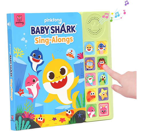 Baby Shark Libro De Sonidos De 10 Botones