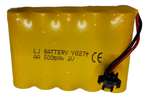 Batería Recargable 6v 500mah  Ni-cd Para Carros A  Control