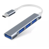 Adaptador Extension Hub Type Tipo C A 4 Puertos Usb3.0 5gbsp