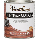 Tinte Para Madera Varathane Cerezo Tradicional 1/4 Lt
