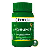 Complexo B (concentrado Com B12) 100 Cápsulas - Eurofito Sabor Sem Sabor