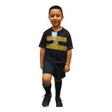 Camisa Infantil Corinthians Dourada Licenciada + Brinde