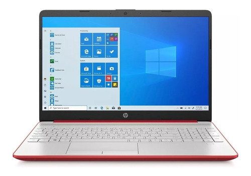 Laptop Hp 15-dw0083wm Scarlet Red 15.6 , Intel Pentium 