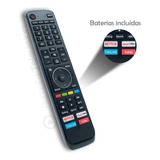 Control Remoto Smart Tv Compatible Hisense En3v39h + Pilas
