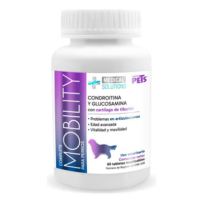 Complete Mobility Perros C\u002Fcondroitina Y Glucosamina 60 Tab | Envío gratis