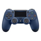 Controle Sem Fio Dualshock Ps4 Playstation  Original Azul