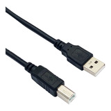 Cabo 2.0 Usb 3m 3 Metros Impressoras Hp Epson Canon Barato