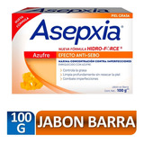 Jabon Asepxia Azufre 100 Gr, Efecto Anti-sebo