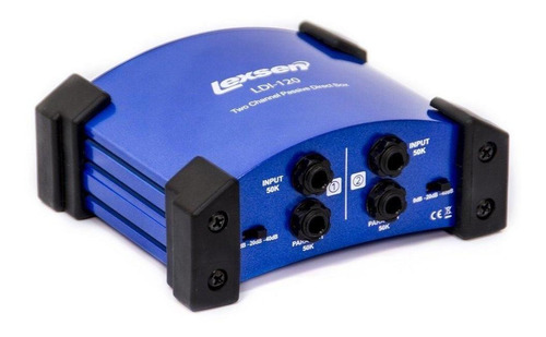 Direct Box Passivo Ldi120 Lexsen Ligar Teclado Baixo Guitar