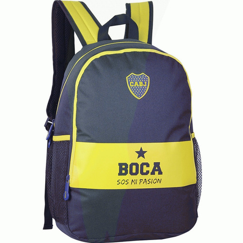 Mochila Boca Juniors Futbol 17.5 Licencia Oficial Original