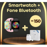 Smartwatch X8 + Pro Indução + Fone I12 De Brinde 