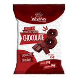Biscoito Fit Chocolate Com Whey Protein - 45g - Wheyviv