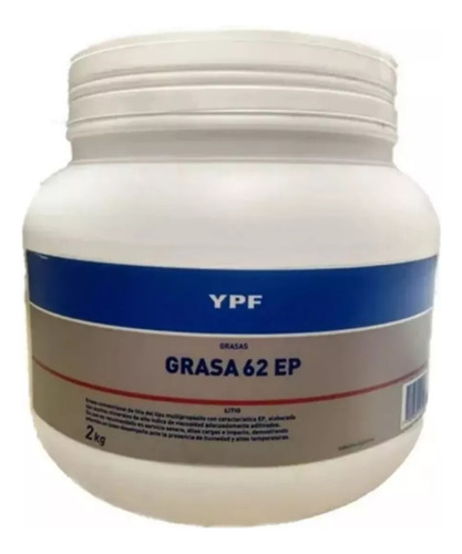 Ypf Grasa 62 Ep X 2kg- De Litio