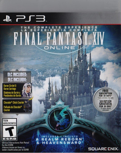 Final Fantasy 14 Online La Experiencia Completa Ps3