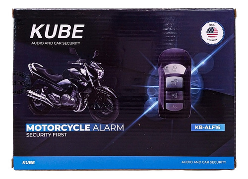 Alarma Universal Para Moto Kube Con Control