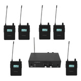 Retorno Palco Monitor Uhf Sem Fio In Ear Anleon S2 - 6 Recep