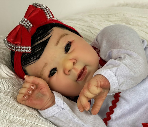 Bebê  Reborn Menina Japonesa Silicone Pronta Entrega. 