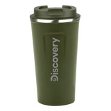 Vaso Térmico Discovery Con Tapa Frio Calor Café Acero Inox Color Verde 16439