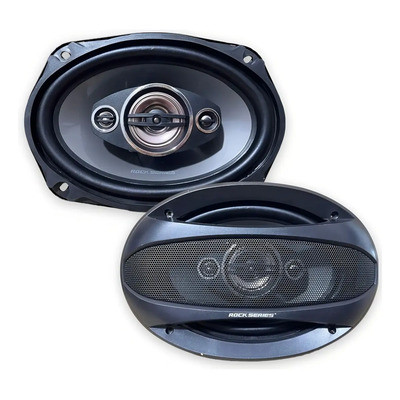 Rock Series Bocina tipo coaxial RKS-694 para auto\u002Fcamioneta color negro 6\