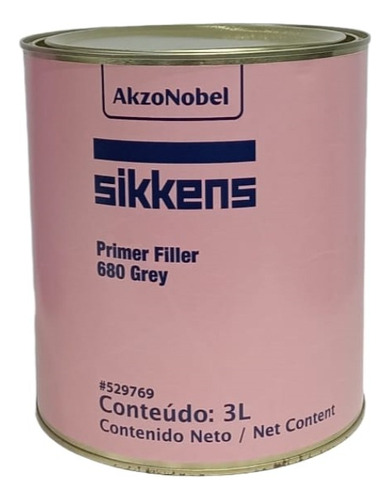 Impresion/fondo Priming Filler 680 - 3lt Sikkens 1k