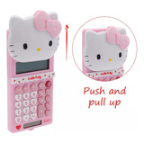 Calculadora Electronica De Hello Kitty Solar