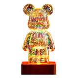 Lampara 3d Kaws Mesa Noche Galaxia Luz Nocturna Regalo Ideal