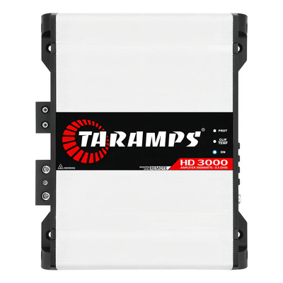 Amplificador Taramps HD 3000 0,5 Ohm 3000W RMS Clase D Car Audio Subwoofer Altavoces Drivers Tweeters Full Range Crossover RCA Sonido Automotriz | Envío gratis