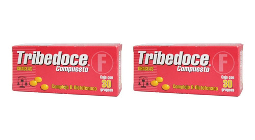 Dos Tribedoce Compuesto Complejo B Diclofenaco 30 Grageas Cu