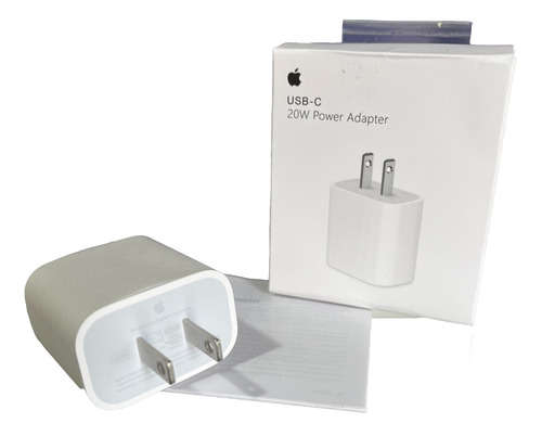 Cargador Apple iPhone Carga Rápida 20w Usb-c  100% Original