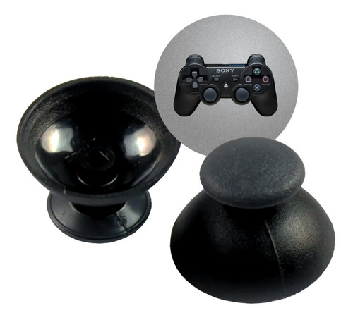 25 Pares (50 Piezas) Capuchón P/ Ps3 Control Joystick Tapa 