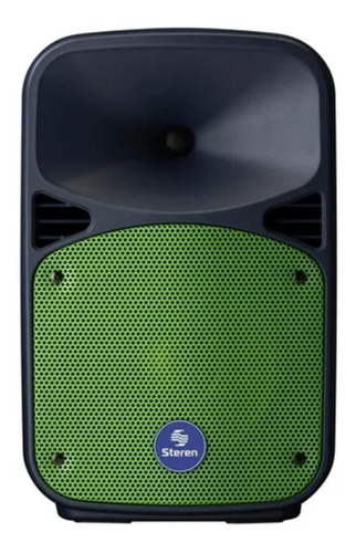 Bafle Bluetooth 8 Con Micrófono Y Batería 1100w| Steren Baf-0820bt Color Verde