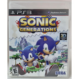 Sonic Generations Ps3 Midia Física Seminovo