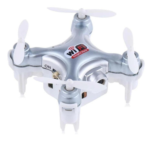 Drone Cheerson Cx-10wd-tx Com Câmera Sd Cinza 1 Bateria