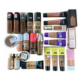 Lote De 20 Maquillajes Oscuros Maybelline Loreal Y Más!!!