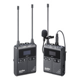 Microfone Godox Wmics1 Kit 1 Rx+tx Sem Fio Para Câmera