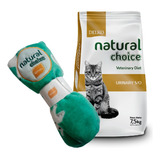 Manta Polar Gatos + Alimento Natural Choice Urinary  Regalo