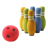 Juguetes Infantiles Para Exteriores, Bolos, 7 Piezas