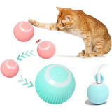 Pelota Juguete Interactivo Para Gatos Movimiento Recargable