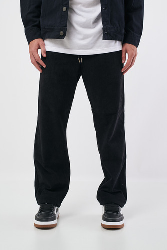 Jogger De Corderoy Con Ajustable En Cintura De Hombre