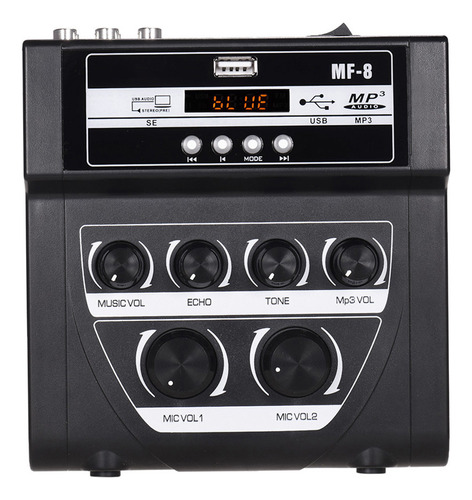 Mixer Mixers Sound Karaoke Mp3 Amplificador Para Mini Echo A