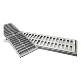 Ralo Linear 15x100 Ref Veiculo Aluminio Escovado(modulo 50cm