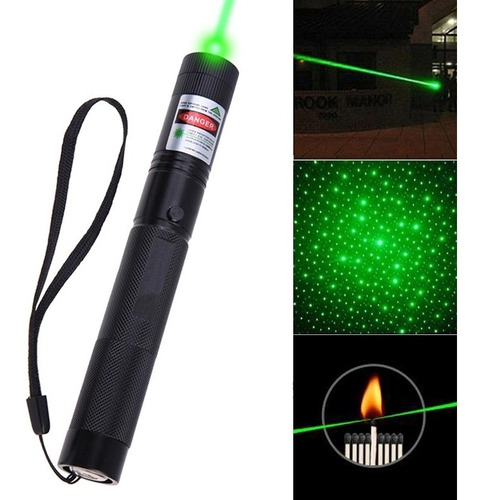 Laser Verde Potente De 5000mw Alcanze De 15km