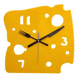 Reloj Colgante De 27cm X 27cm, Reloj De Mesa Amarillo