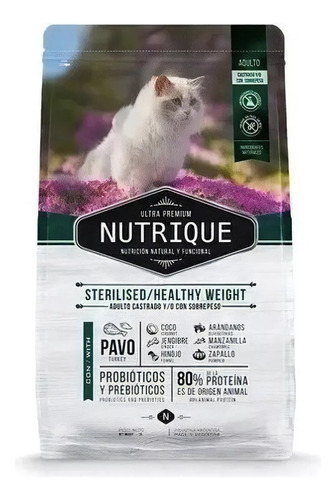 Nutrique Young Adult Catsteril/h. Weight X 2kg