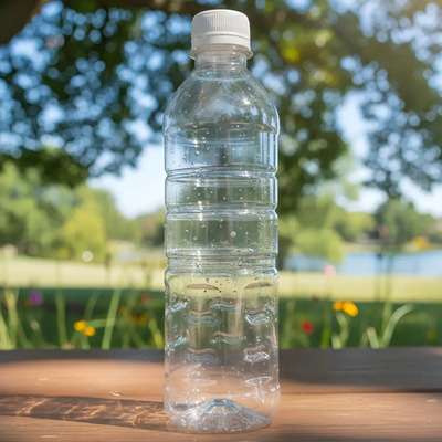 Botella Agua Pet Económica 500ml Tapa Seguridad (50 Pza) Transparente