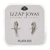 Aritos Aros Alas De Angel 13 X 5  Plata 925